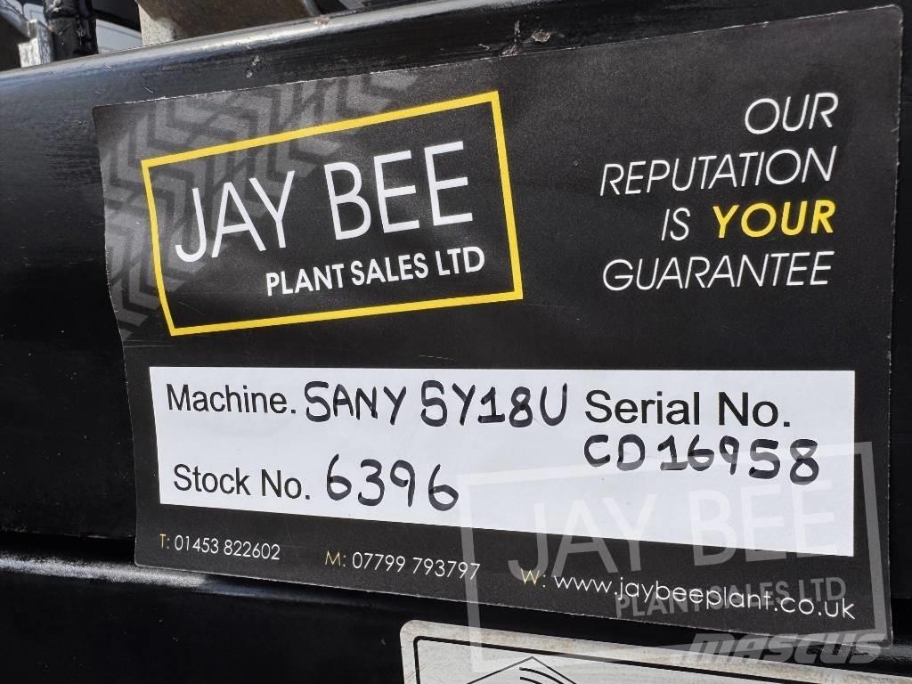 Sany SY18U 小型挖掘机