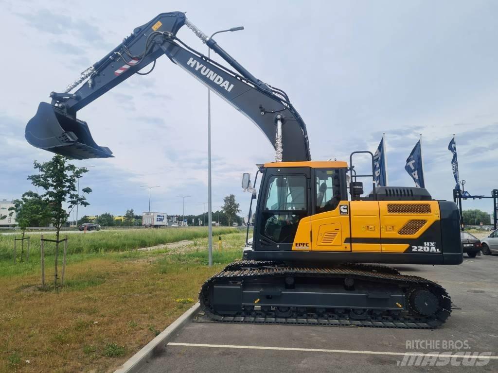Hyundai HX220AL 履带挖掘机