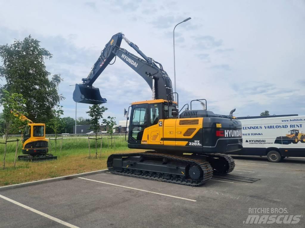 Hyundai HX220AL 履带挖掘机