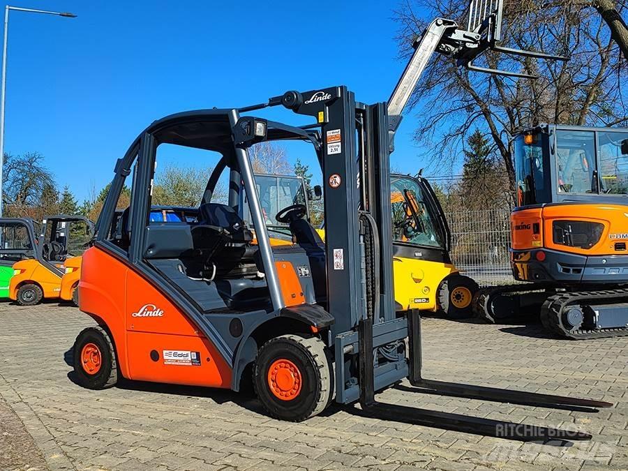 Linde H25T 天然气叉车