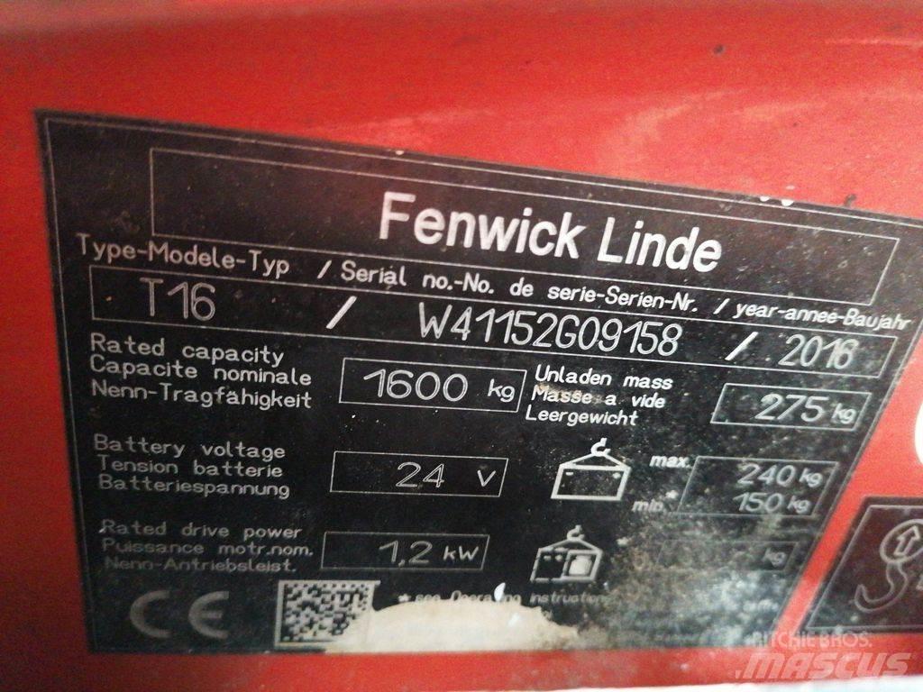 Linde T16 手摇升降机