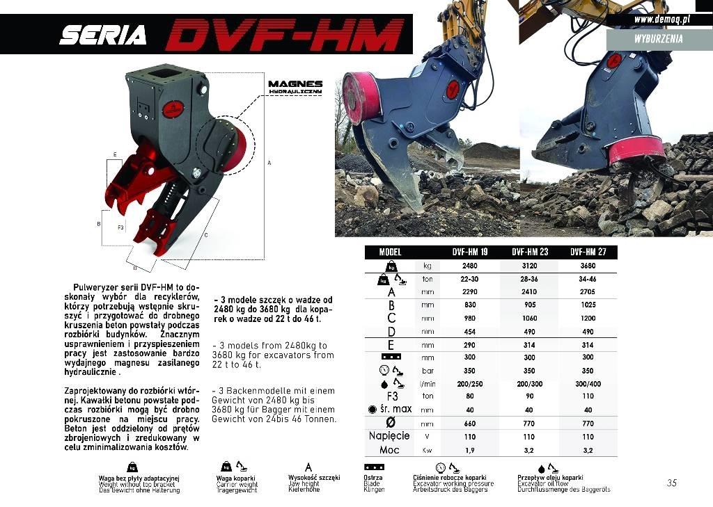  DEMOQ DVF23-HM 破碎钳
