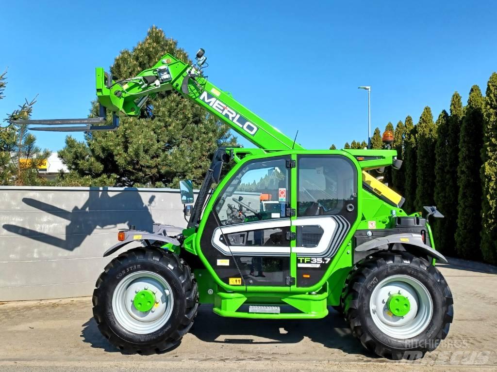 Merlo TF 35.7 伸缩臂叉装车|叉装车