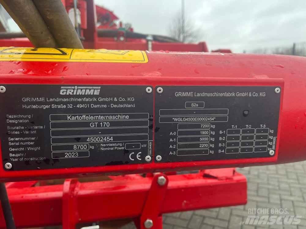 Grimme GT 170 马铃薯收获机