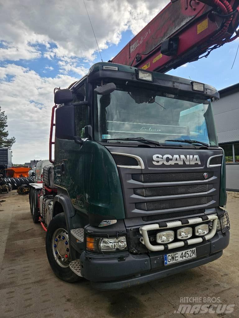 Scania R 560 木材运输车