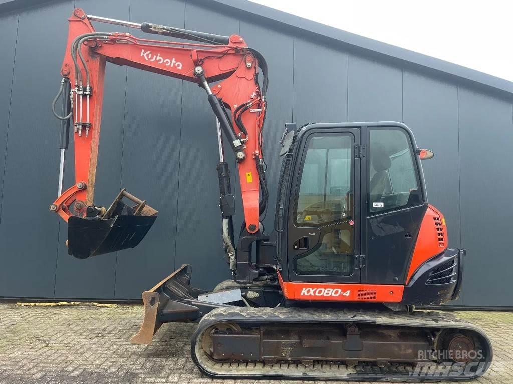 Kubota Kx080-4 中型挖掘机