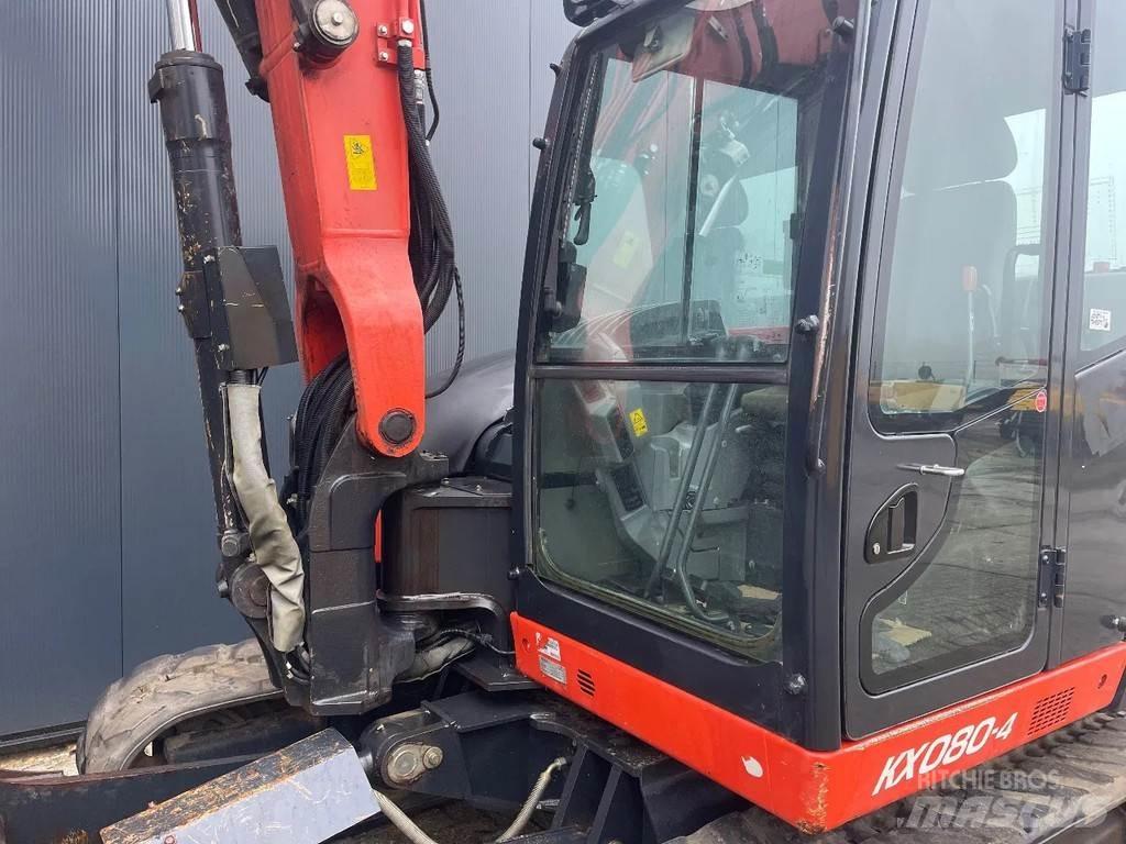 Kubota Kx080-4 中型挖掘机