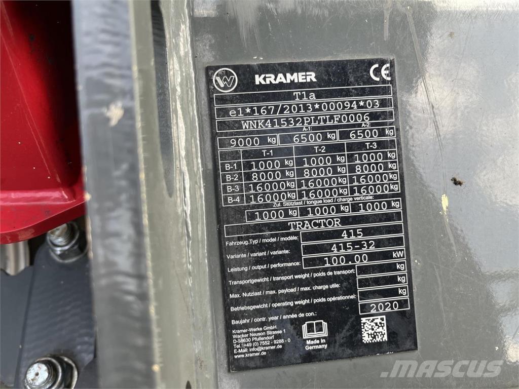 Kramer KT356 电动叉车