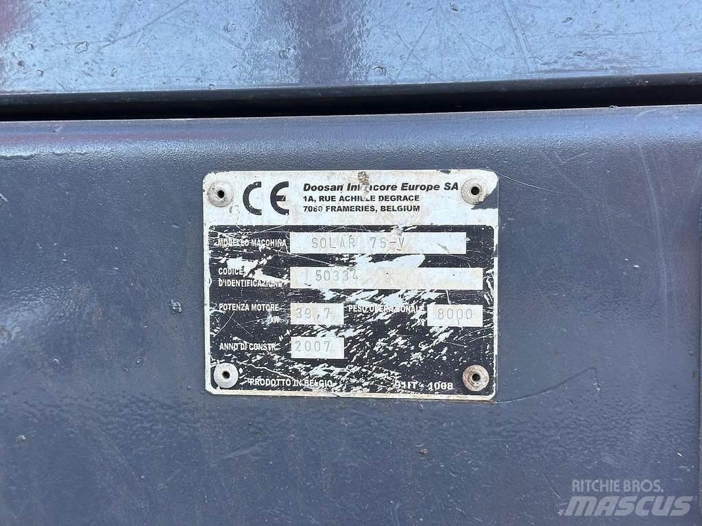 Doosan SOLAR 75V 中型挖掘机
