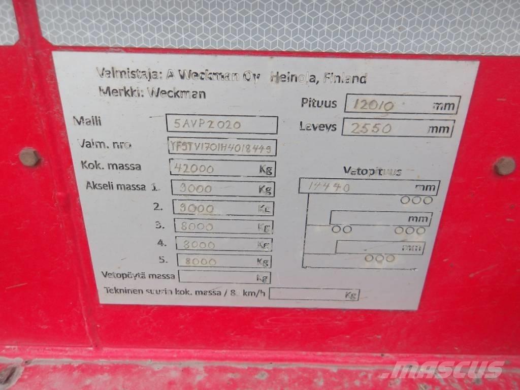 Weckman 5 AVP 木材拖车