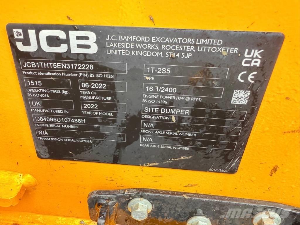 JCB 1 T-2S5 翻斗车\公路型自卸车