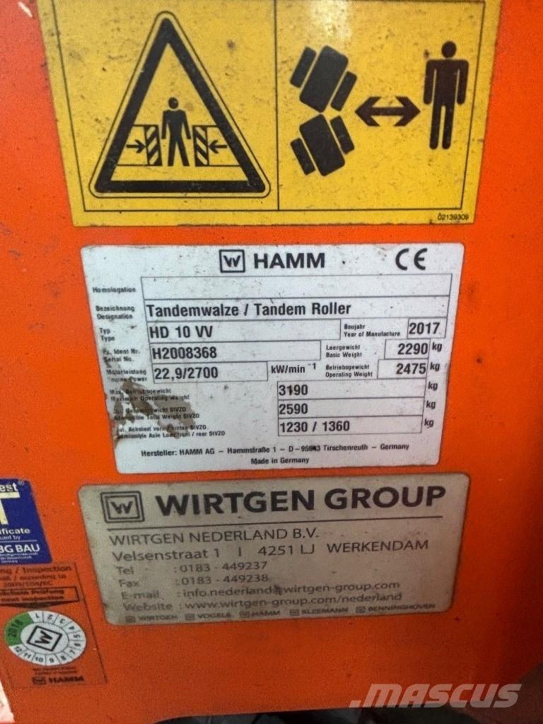 Hamm HD 10 铲运机