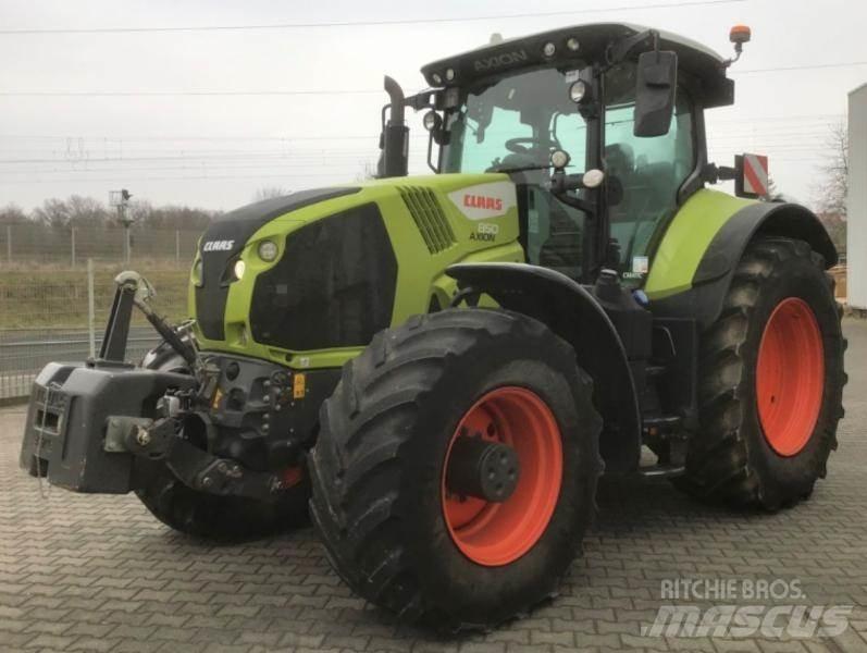 CLAAS AXION 850 拖拉机/农用车