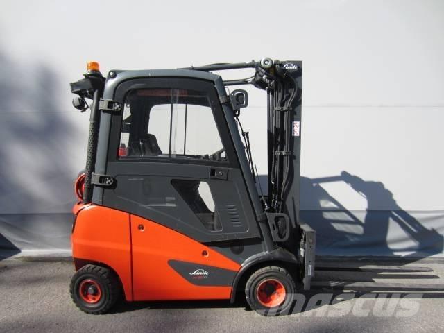 Linde H 18 T-03 天然气叉车