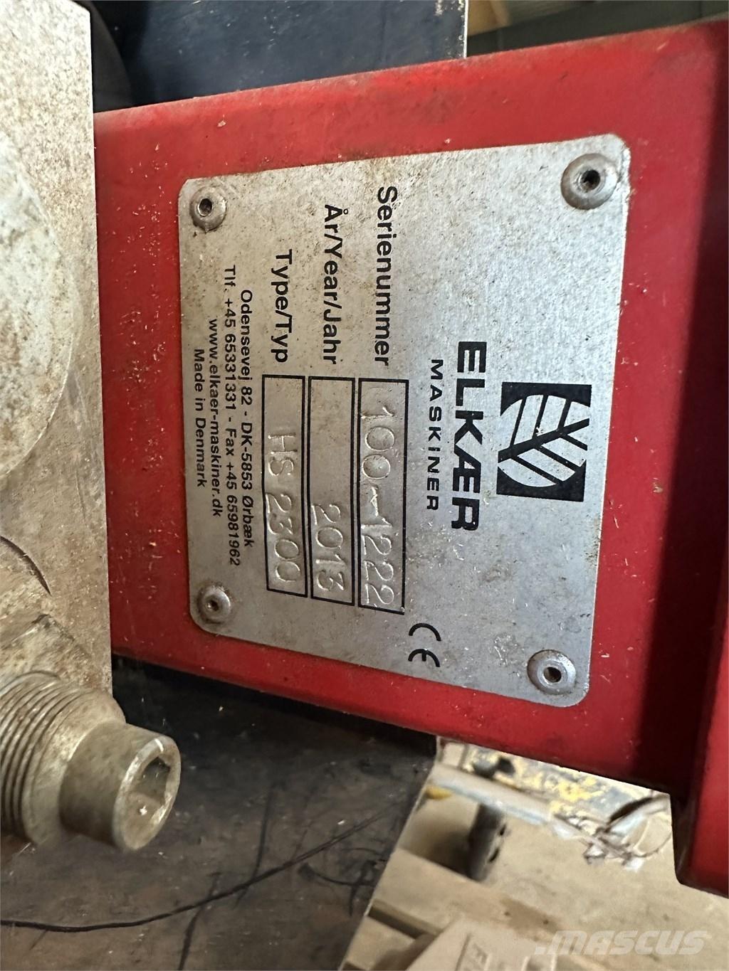 Elkær HS 2300 篱笆切割机