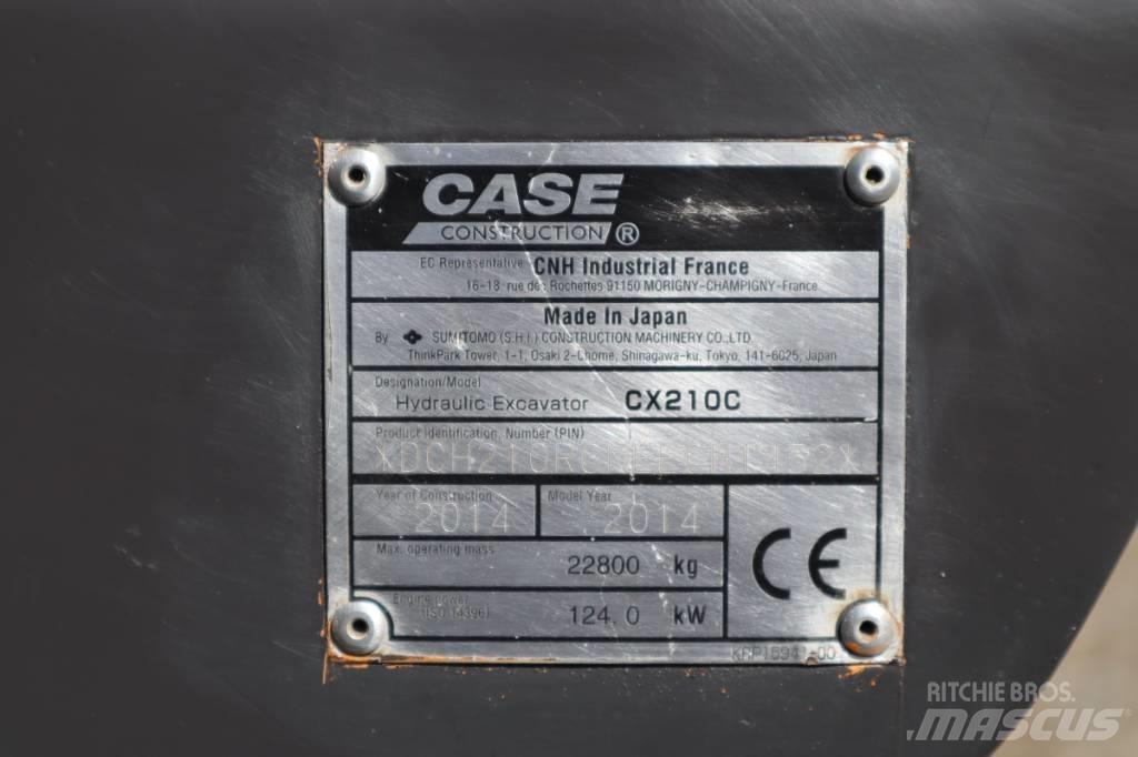CASE CX210C 履带挖掘机
