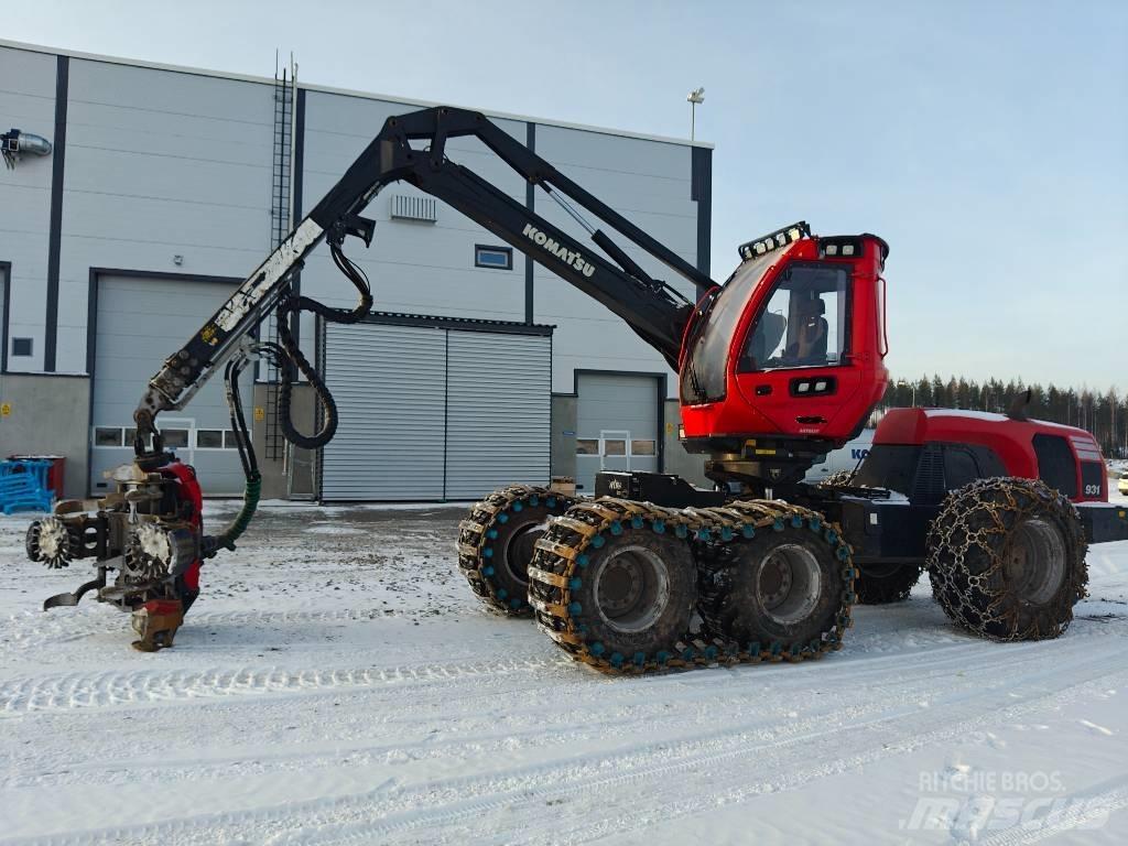 Komatsu 931 收割机