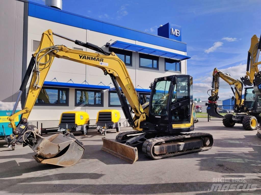 Yanmar Vio 80-1A 中型挖掘机