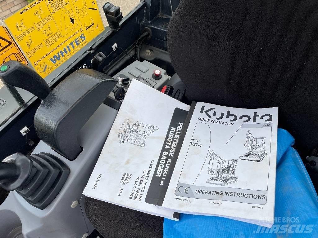 Kubota U 27-4 小型挖掘机