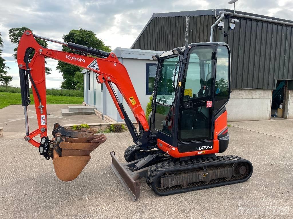 Kubota U 27-4 小型挖掘机