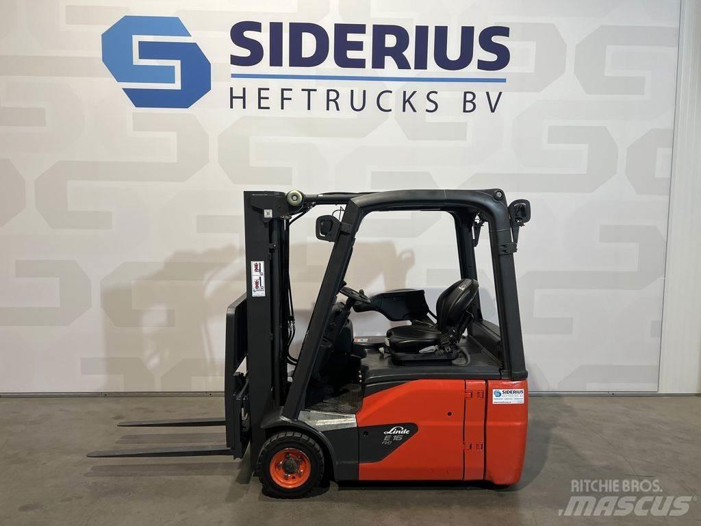 Linde E16-02 电动叉车