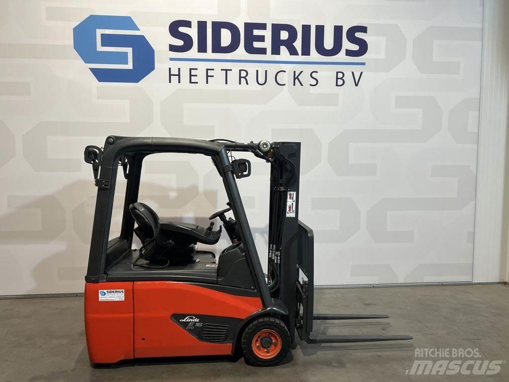 Linde E16-02 电动叉车