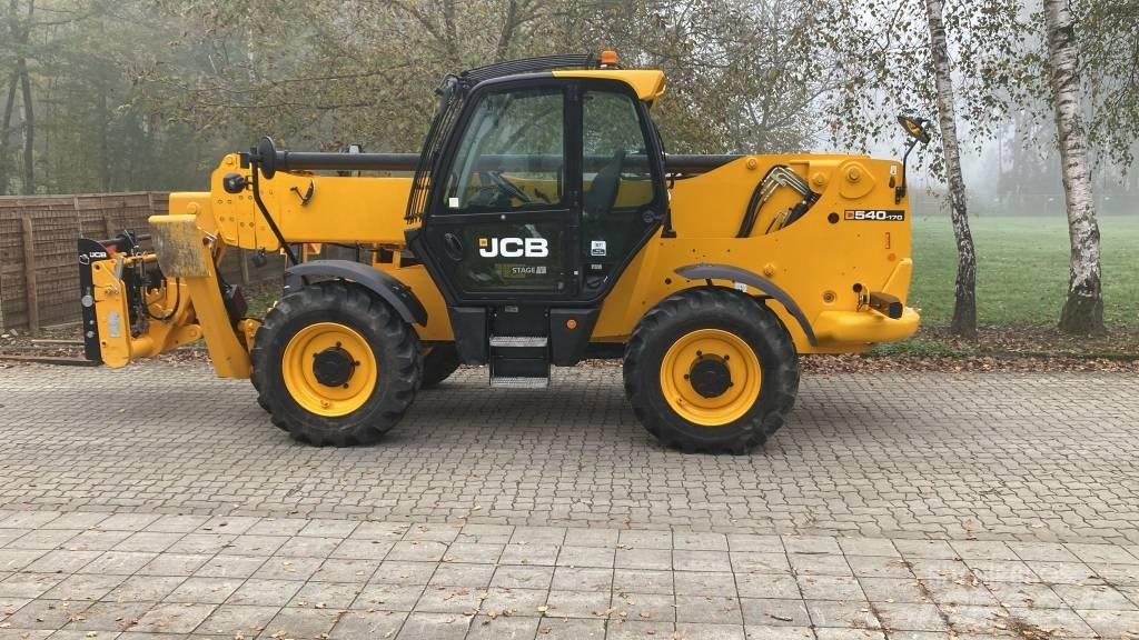 JCB 540-170 伸缩臂叉装车|叉装车