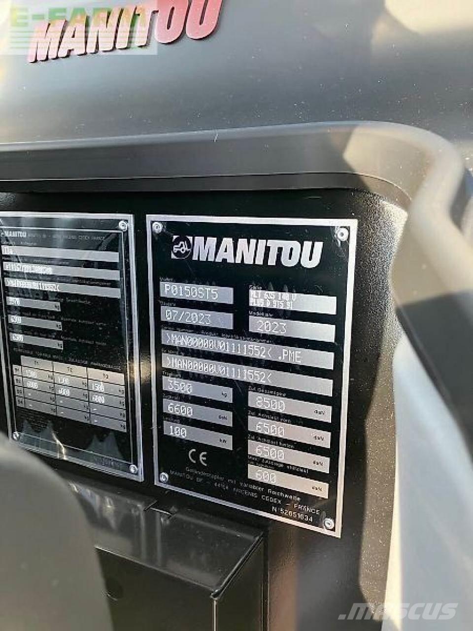 Manitou mlt635 电动叉车