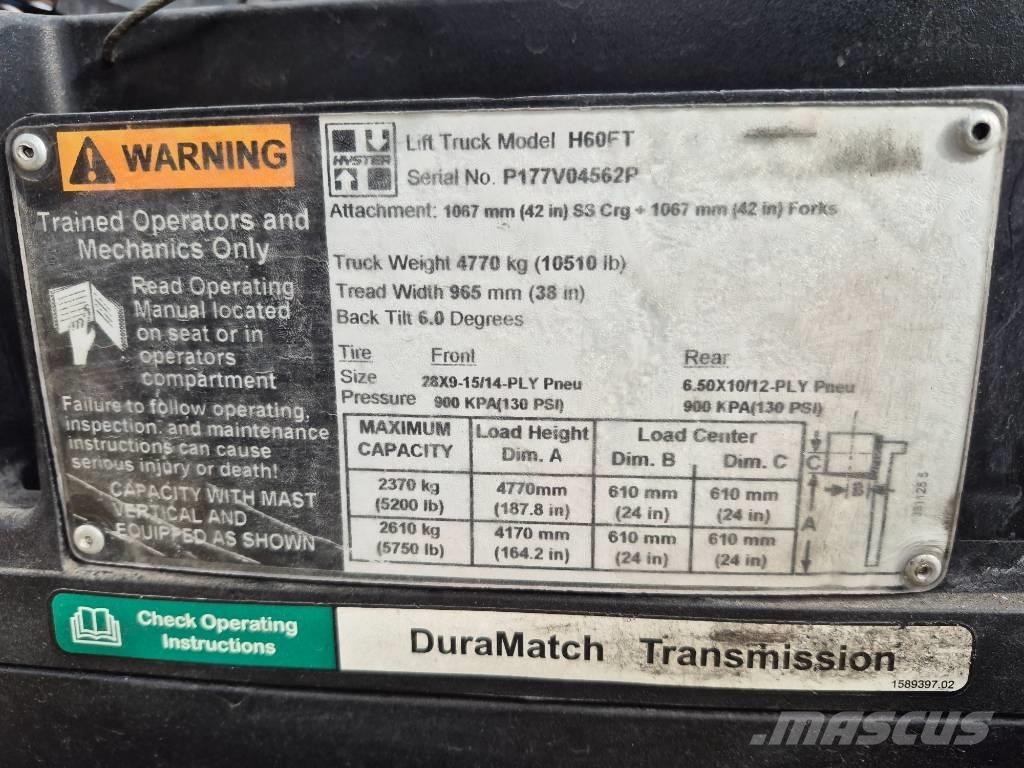 Hyster H 60 FT 其他叉车