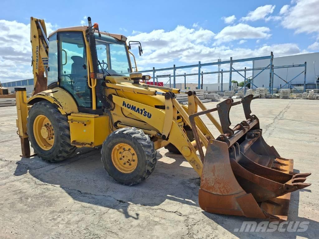 Komatsu WB 91 R 反铲装载机