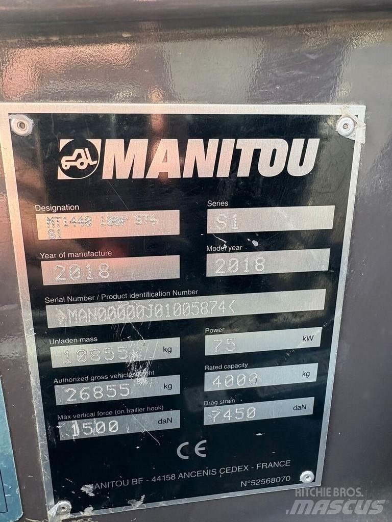 Manitou MT 1440 伸缩臂叉装车|叉装车