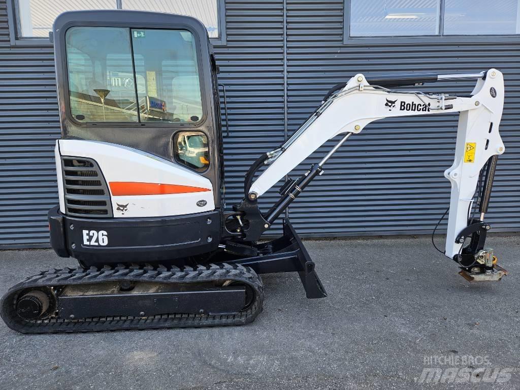 Bobcat e26 小型挖掘机