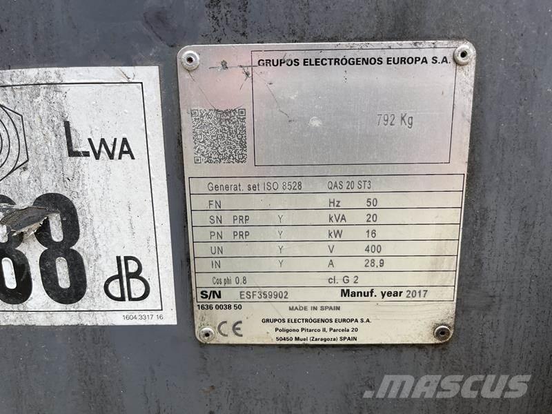 Atlas Copco QAS 20 柴油发电机