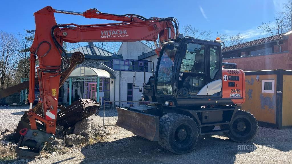 Hitachi ZX 145 W-6 轮式挖掘机
