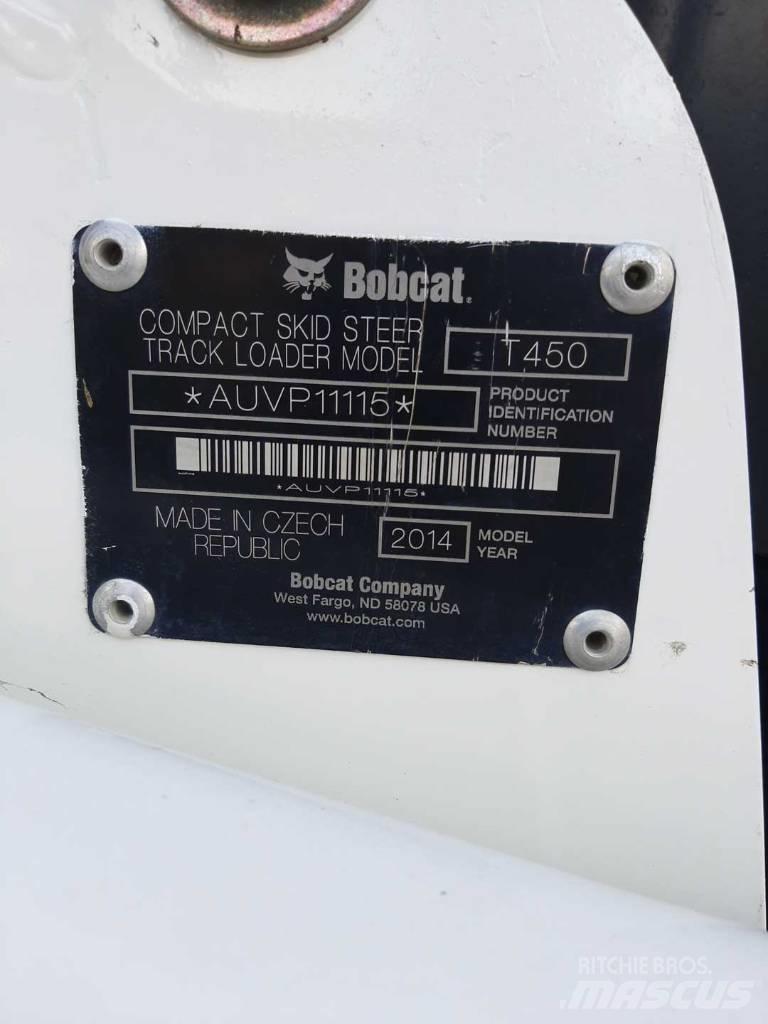 Bobcat T 450 滑移装载机