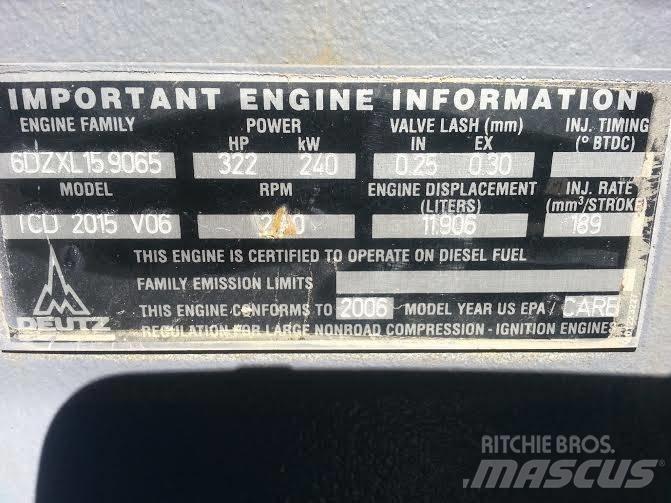 Deutz TCD2015V06 其他组件