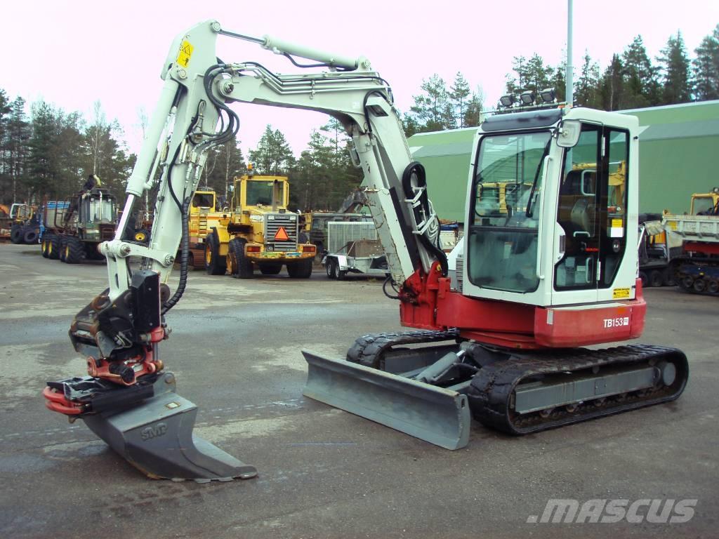 Takeuchi TB 153 FR 小型挖掘机