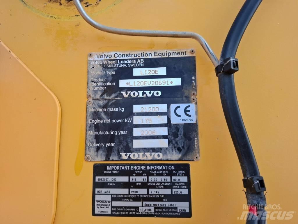 Volvo L 120 E 轮式装载机
