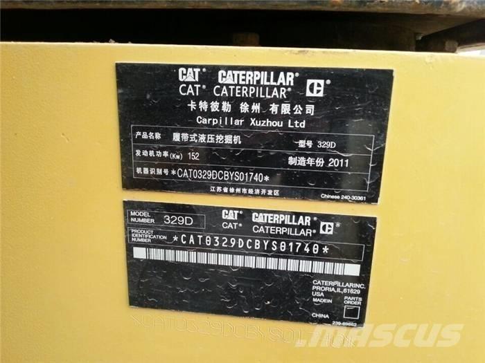 CAT 329 D L 履带挖掘机