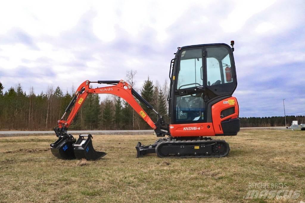 Kubota KX016-4 小型挖掘机