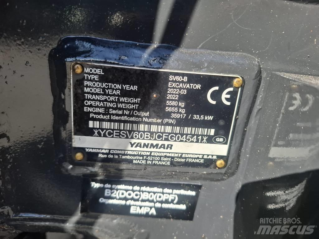 Yanmar SV 60-B 小型挖掘机
