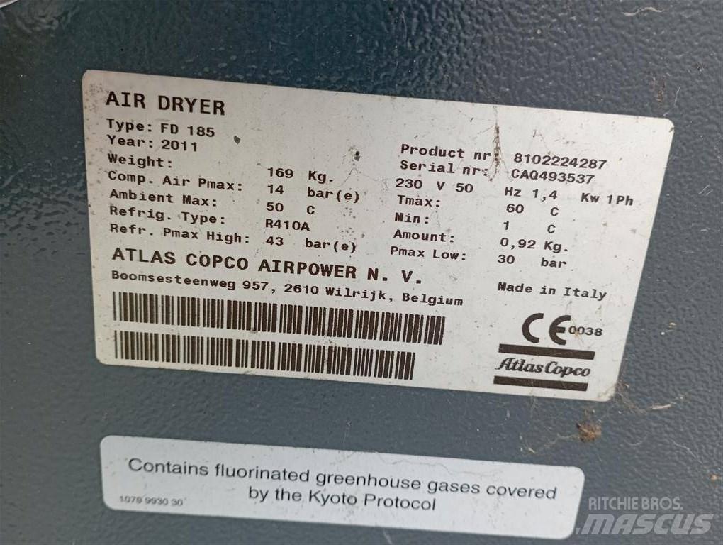 Atlas Copco FD185 压缩空气干燥器