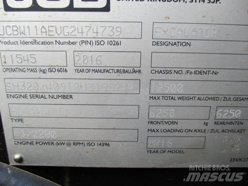 JCB HD110W 轮式挖掘机