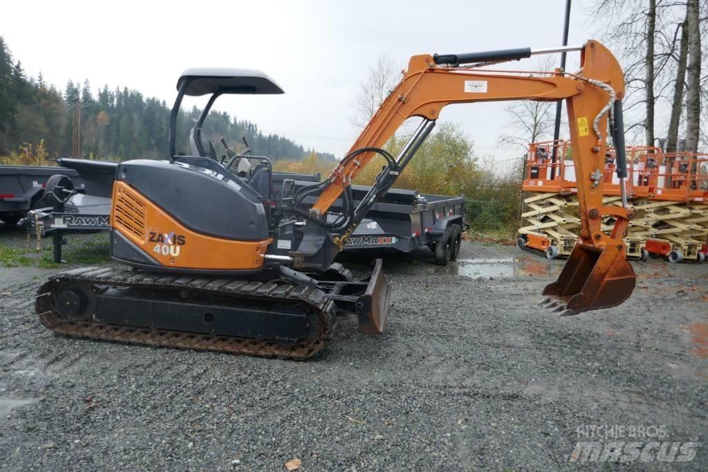 Hitachi ZX40U-3 小型挖掘机