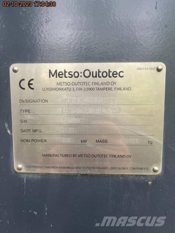 Metso LT120 破碎机