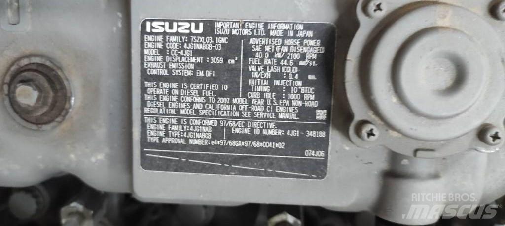 Isuzu CC-4JG1 发动机