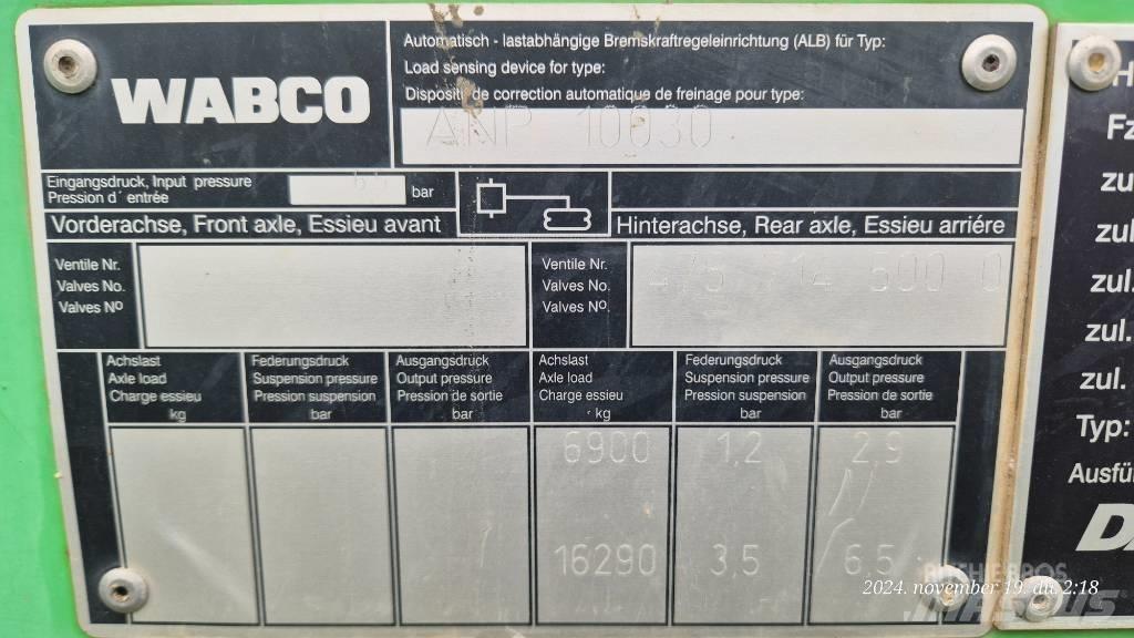 Dammann Anp 10030 牵引式喷雾机