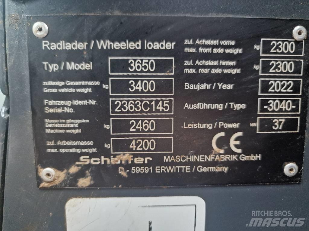 Schäffer 3650 轮式装载机