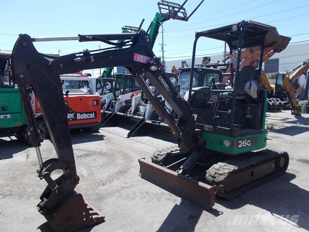 John Deere 26G 小型挖掘机