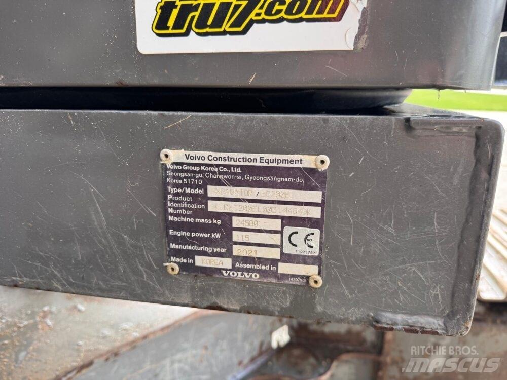 Volvo EC200EL 履带挖掘机